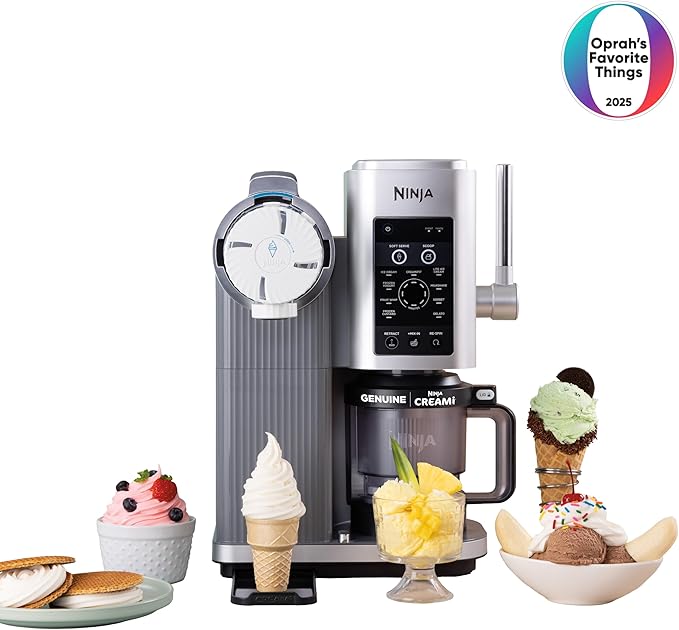 Ninja CREAMi Swirl Soft Serve Ice Cream Maker
