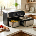 Ninja DZ090 Foodi 6 Quart 5-in-1 DualZone 2-Basket Air Fryer
